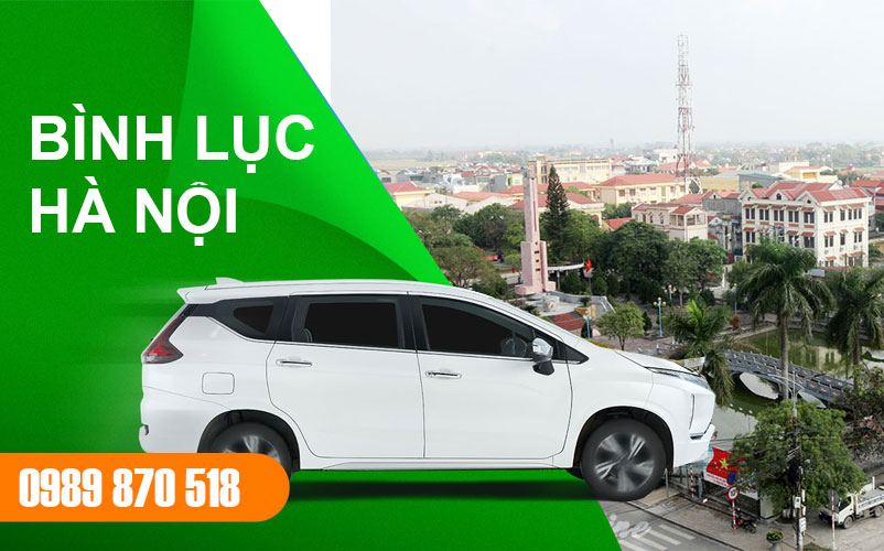 xe ghép Bình Lục - Hà Nội