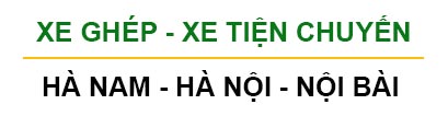 xe ghép hà nam hà nội