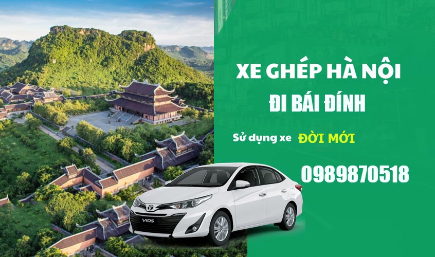 xe ghép Hà Nội - Bái Đính giá rẻ