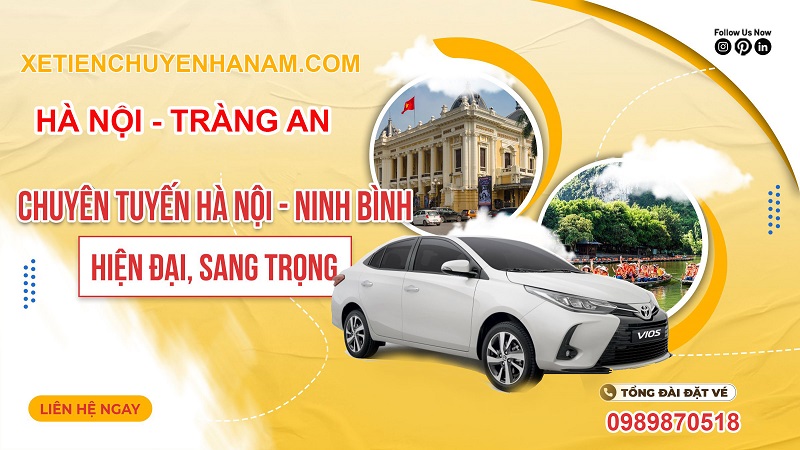 xe Hà Nội đi Tràng An Ninh Bình giá rẻ