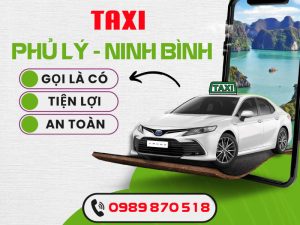 dịch vụ taxi phủ lý ninh bình giá rẻ