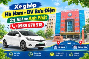 Xe ghép Hà Nam - Bệnh viện Bưu Điện