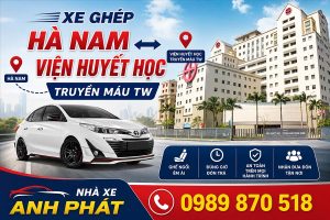Xe ghép Hà Nam - Viện Huyết học và Truyền máu Trung ương