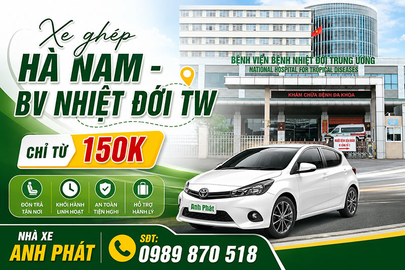 xe ghép hà nam bệnh viện nhiệt đới trung ương