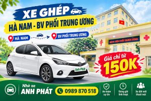 Xe ghép Hà Nam bệnh viện phổi Trung Ương