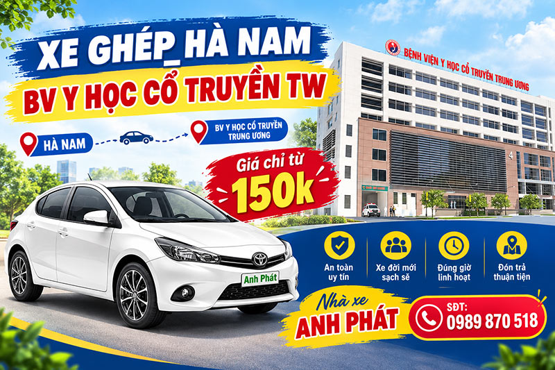 xe ghép Hà Nam bệnh viện Y học cổ truyền